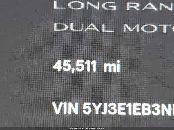 2022 TESLA MODEL 3
