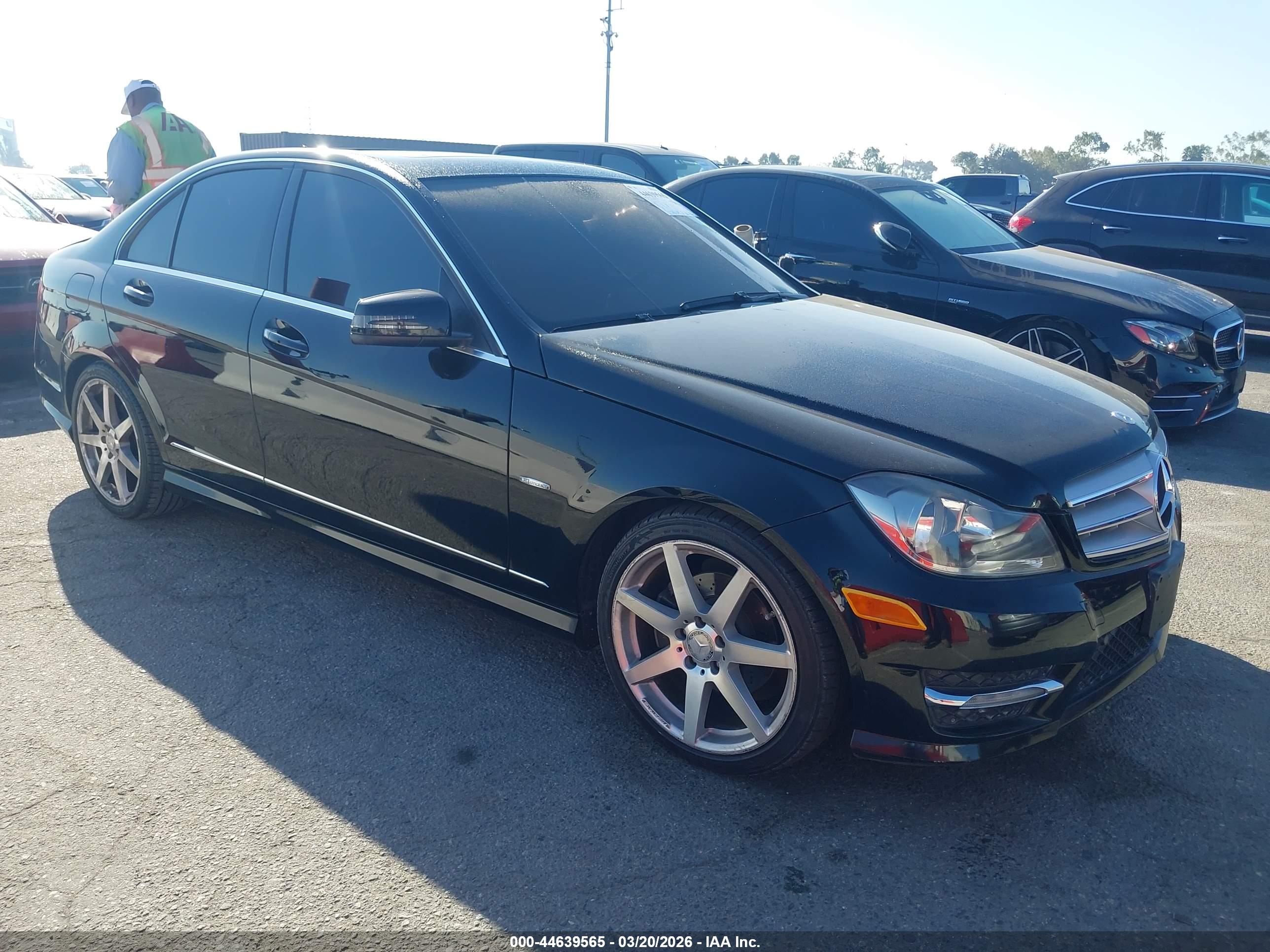2012 MERCEDES-BENZ C 250 SPORT