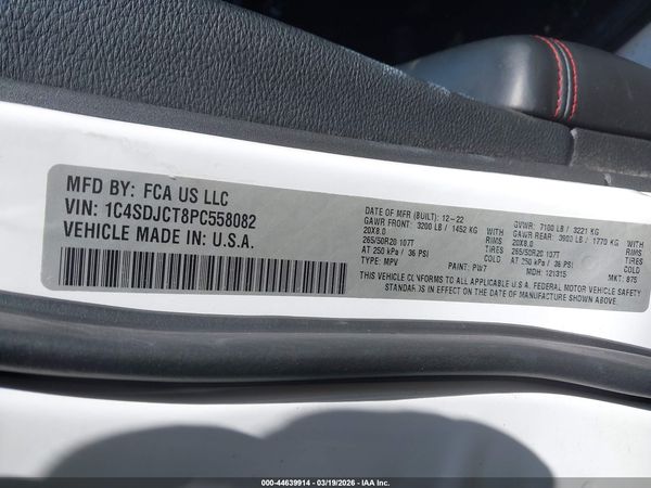 2023 DODGE DURANGO R/T PLUS AWD