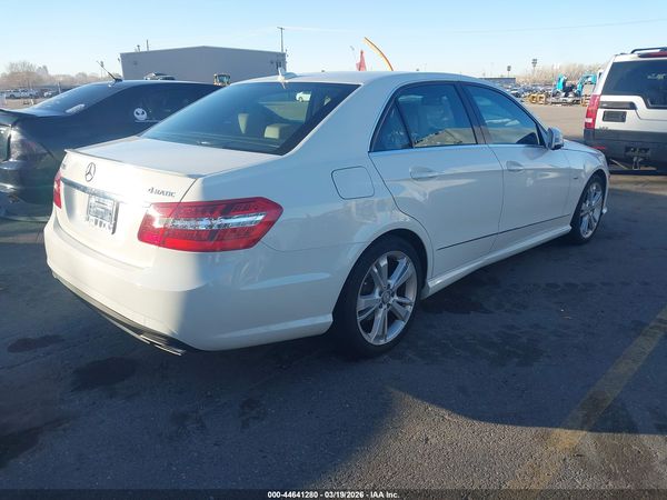2012 MERCEDES-BENZ E 350 4MATIC