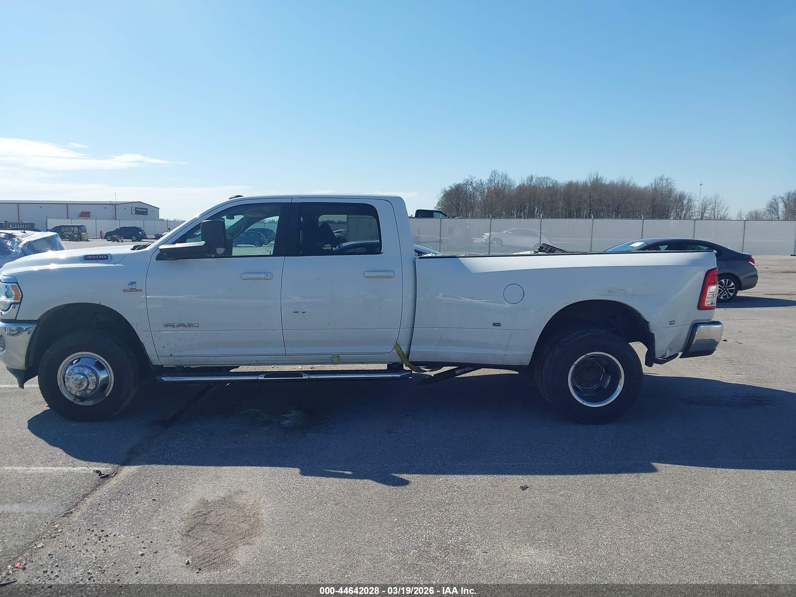 2020 RAM 3500 BIG HORN  4X4 8' BOX