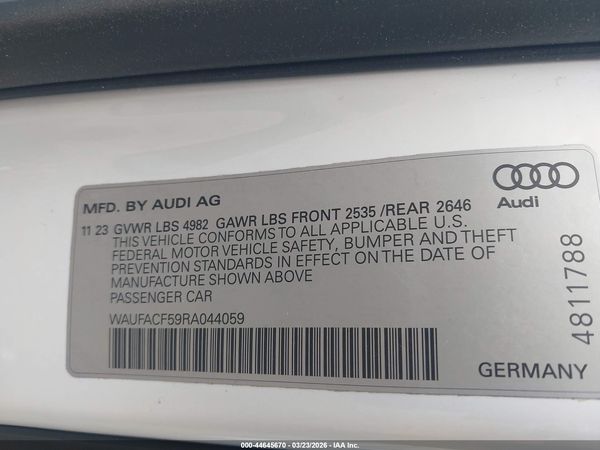 2024 AUDI A5 SPORTBACK