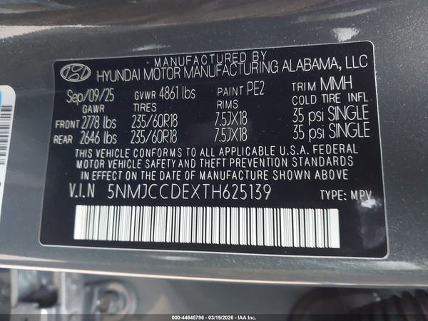 2026 HYUNDAI TUCSON SEL PREMIUM