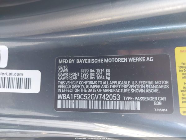 2016 BMW 228I
