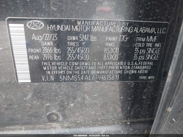 2023 HYUNDAI SANTA FE CALLIGRAPHY