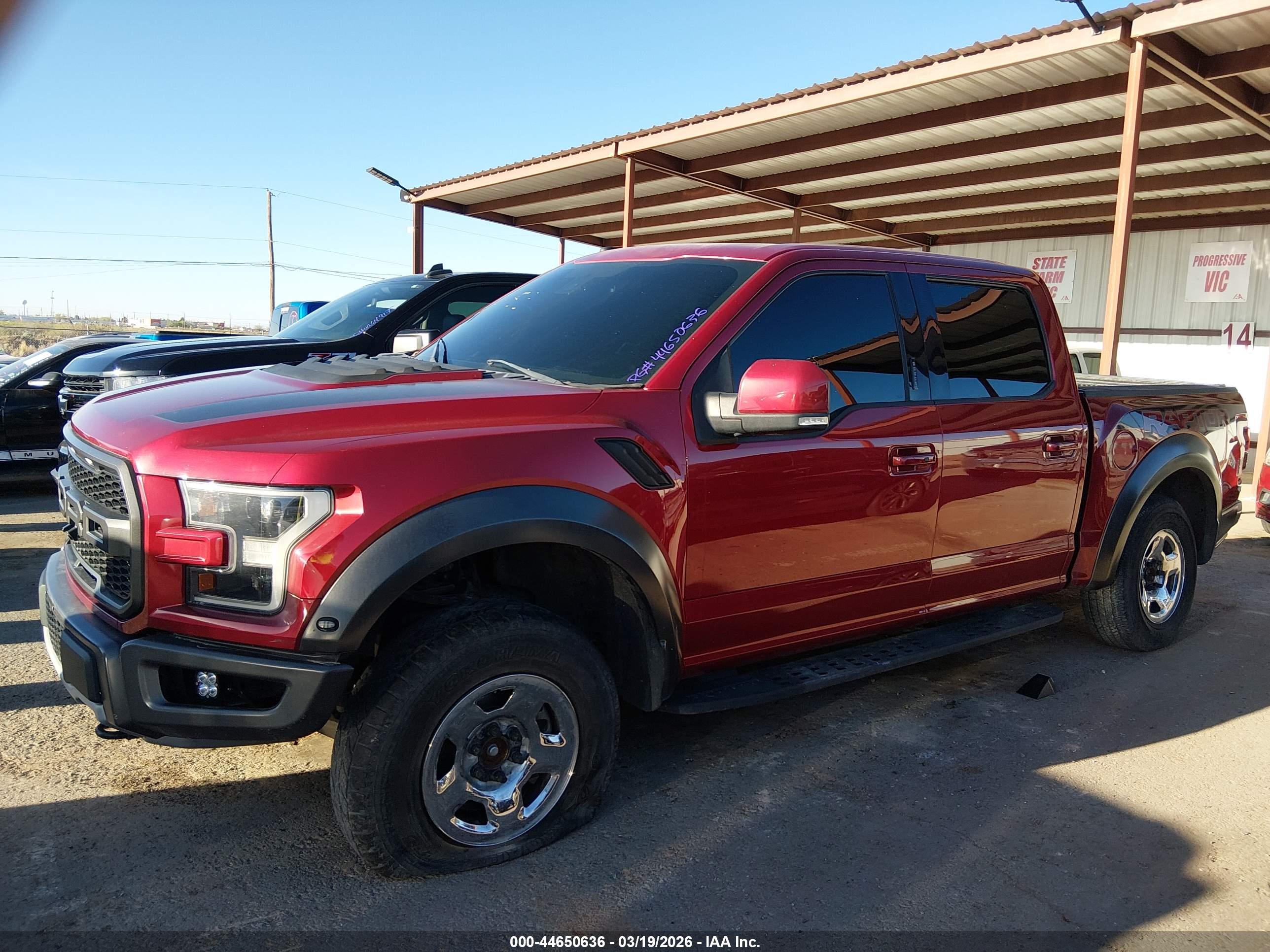 2018 FORD F-150 RAPTOR