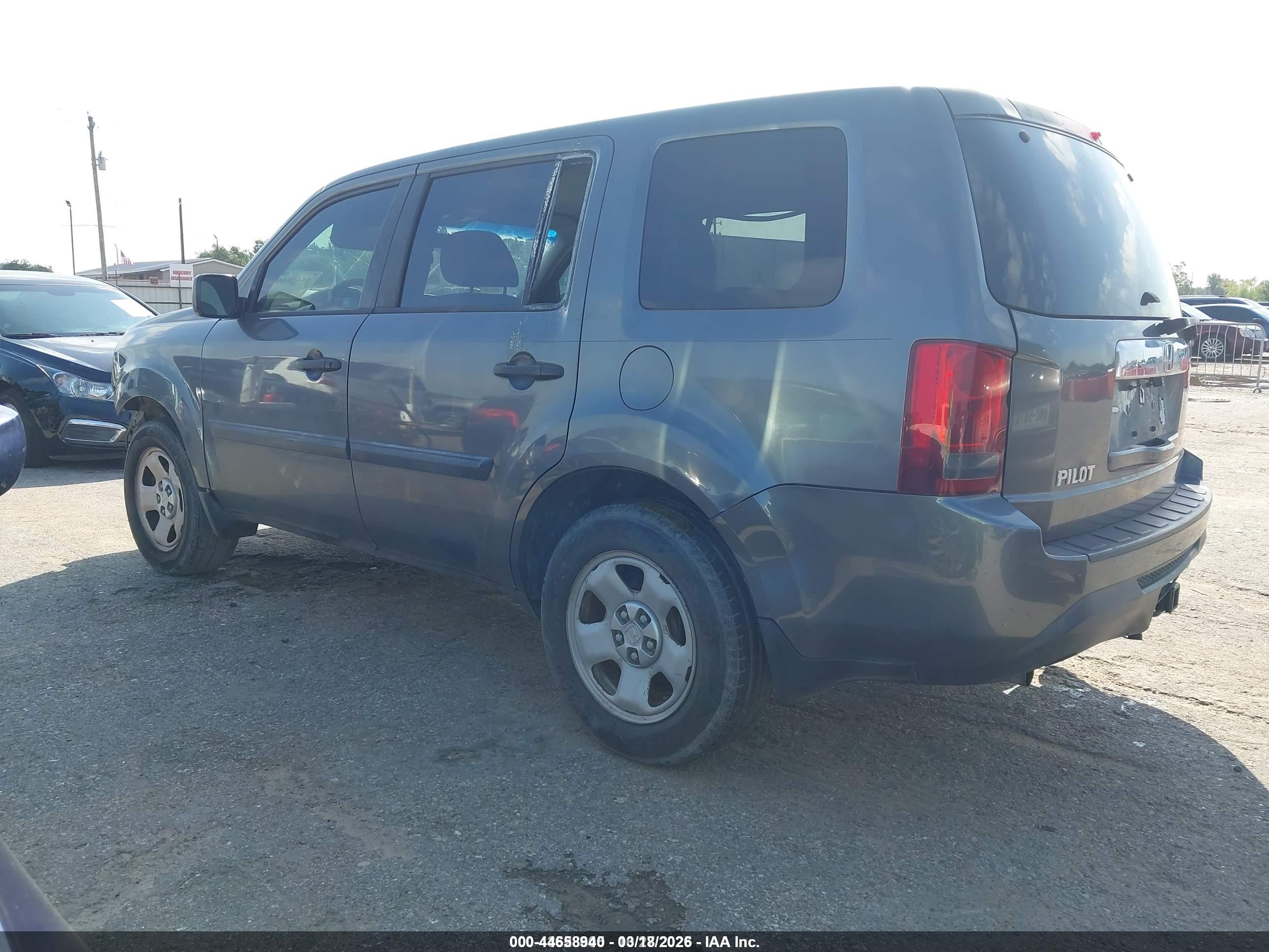 2012 HONDA PILOT EX-L