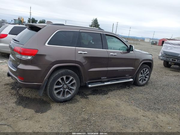 2017 JEEP GRAND CHEROKEE OVERLAND 4X4