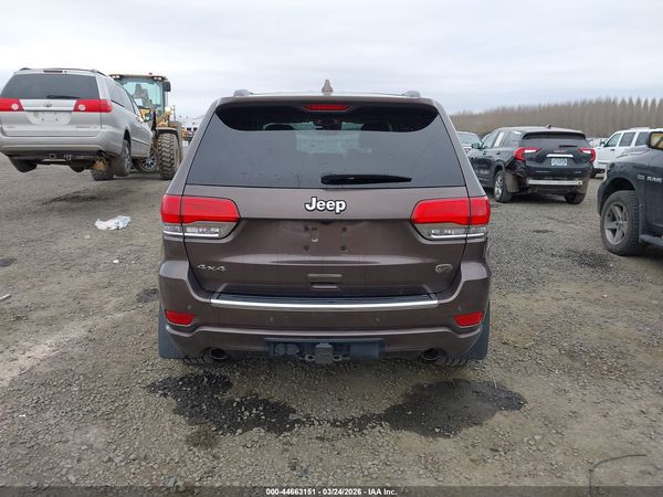2017 JEEP GRAND CHEROKEE OVERLAND 4X4