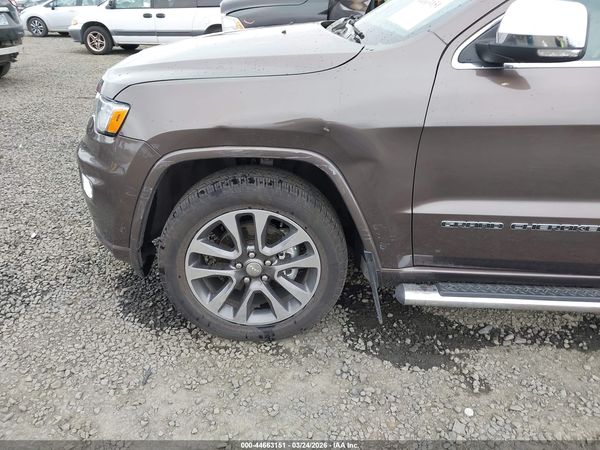 2017 JEEP GRAND CHEROKEE OVERLAND 4X4