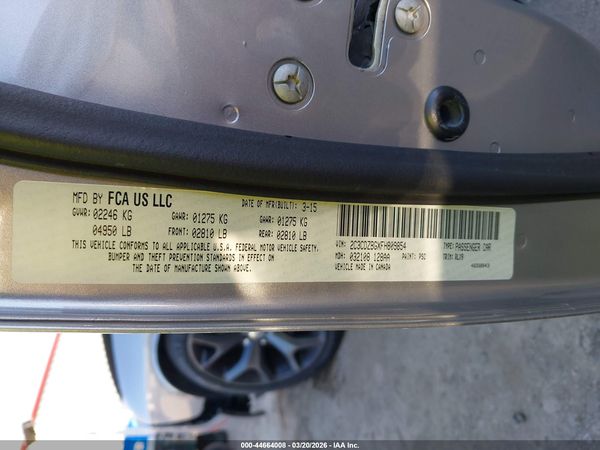 2015 DODGE CHALLENGER SXT PLUS