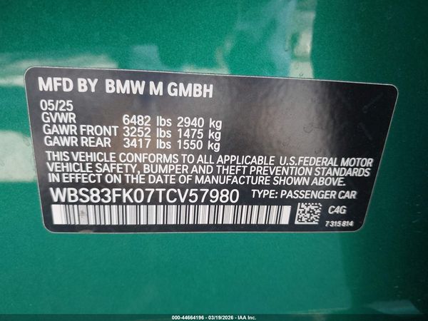 2026 BMW M5