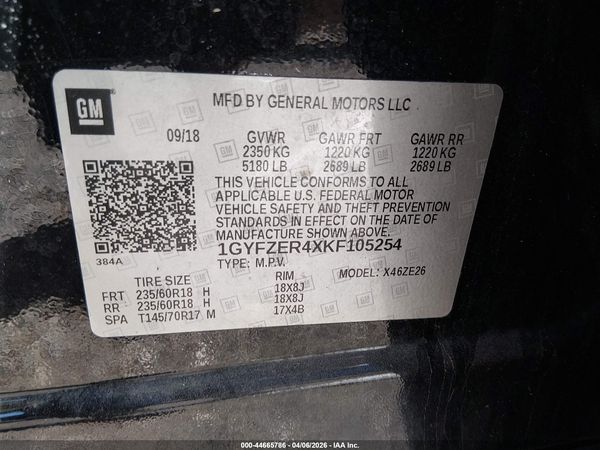 2019 CADILLAC XT4 SPORT