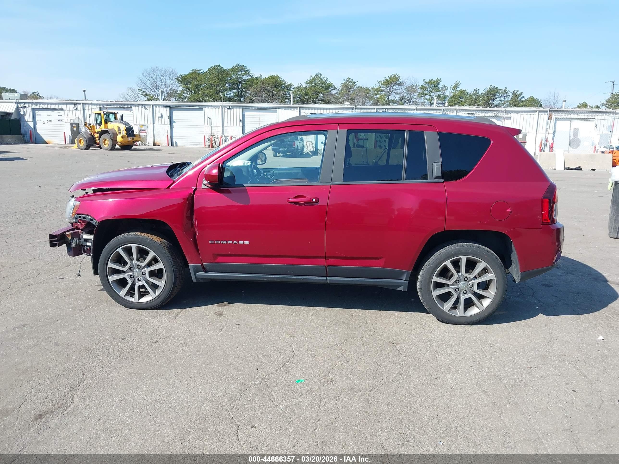 2016 JEEP COMPASS HIGH ALTITUDE EDITION