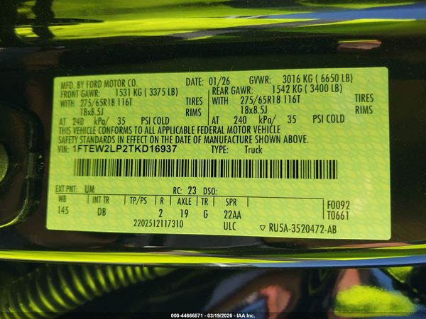 2026 FORD F-150 STX