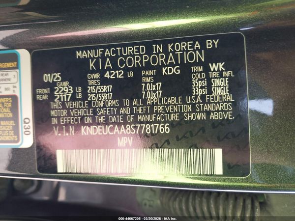 2025 KIA SELTOS S