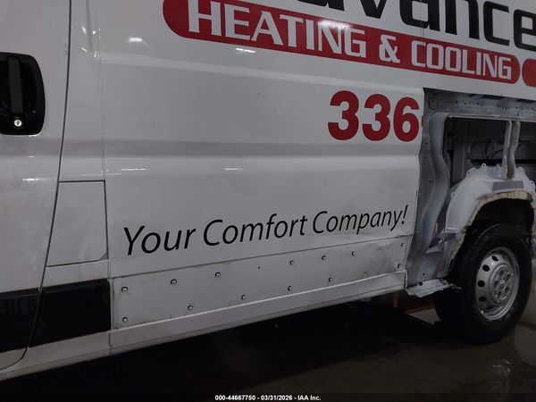 2020 RAM PROMASTER 2500 HIGH ROOF 136 WB