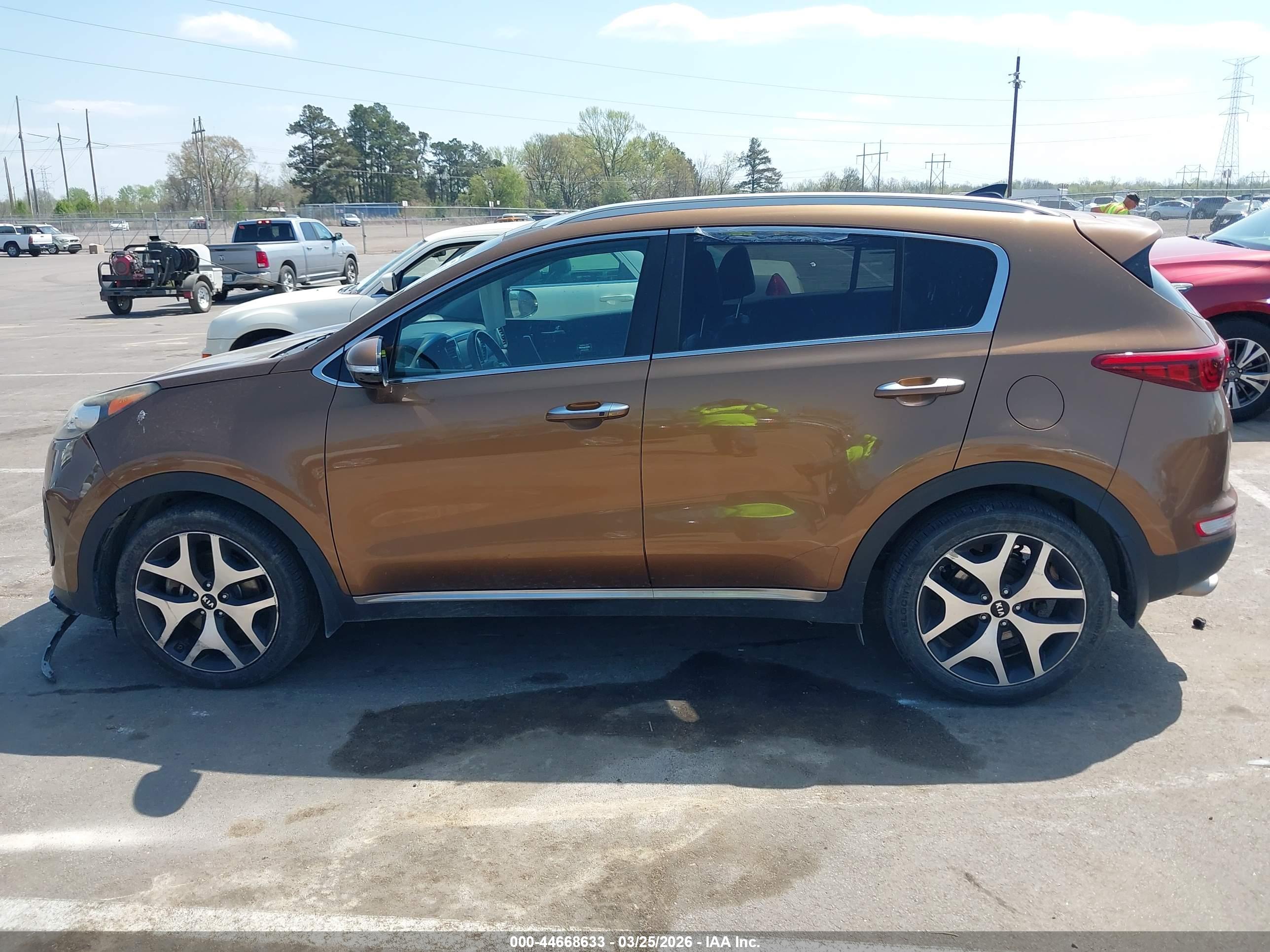 2017 KIA SPORTAGE SX TURBO