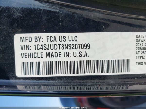 2022 JEEP WAGONEER SERIES III 4X2