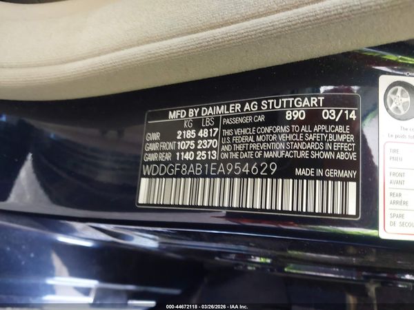2014 MERCEDES-BENZ C 300 SPORT 4MATIC
