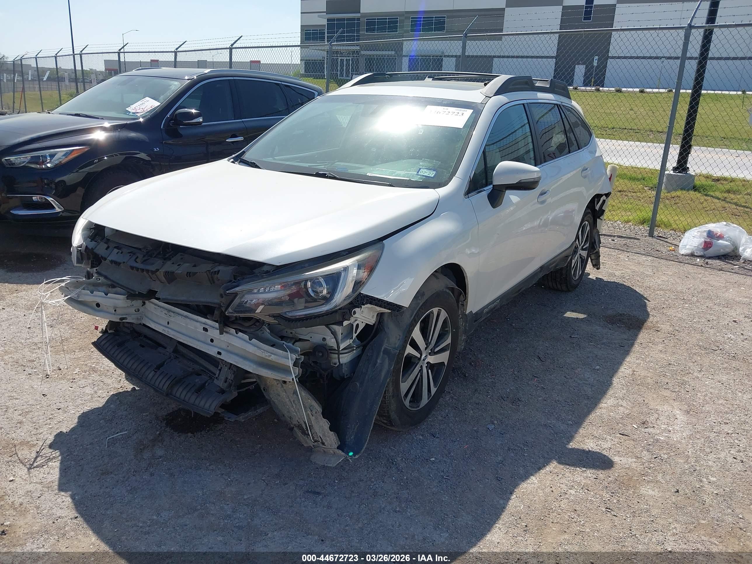 2019 SUBARU OUTBACK 2.5I LIMITED — I2