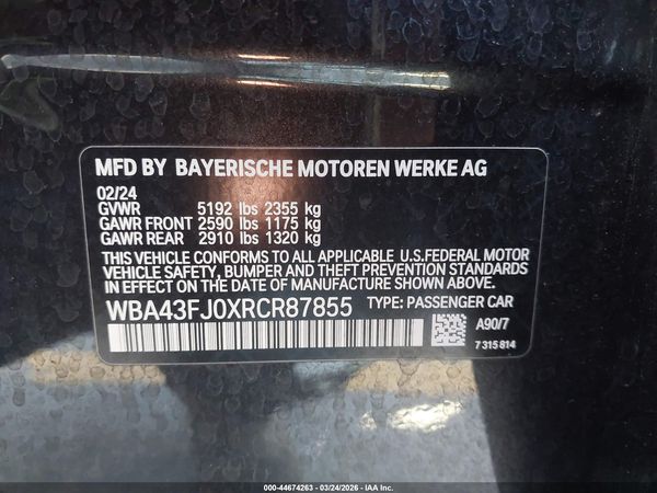 2024 BMW 530I