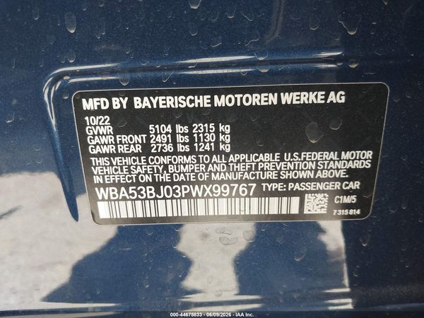 2023 BMW 540 I