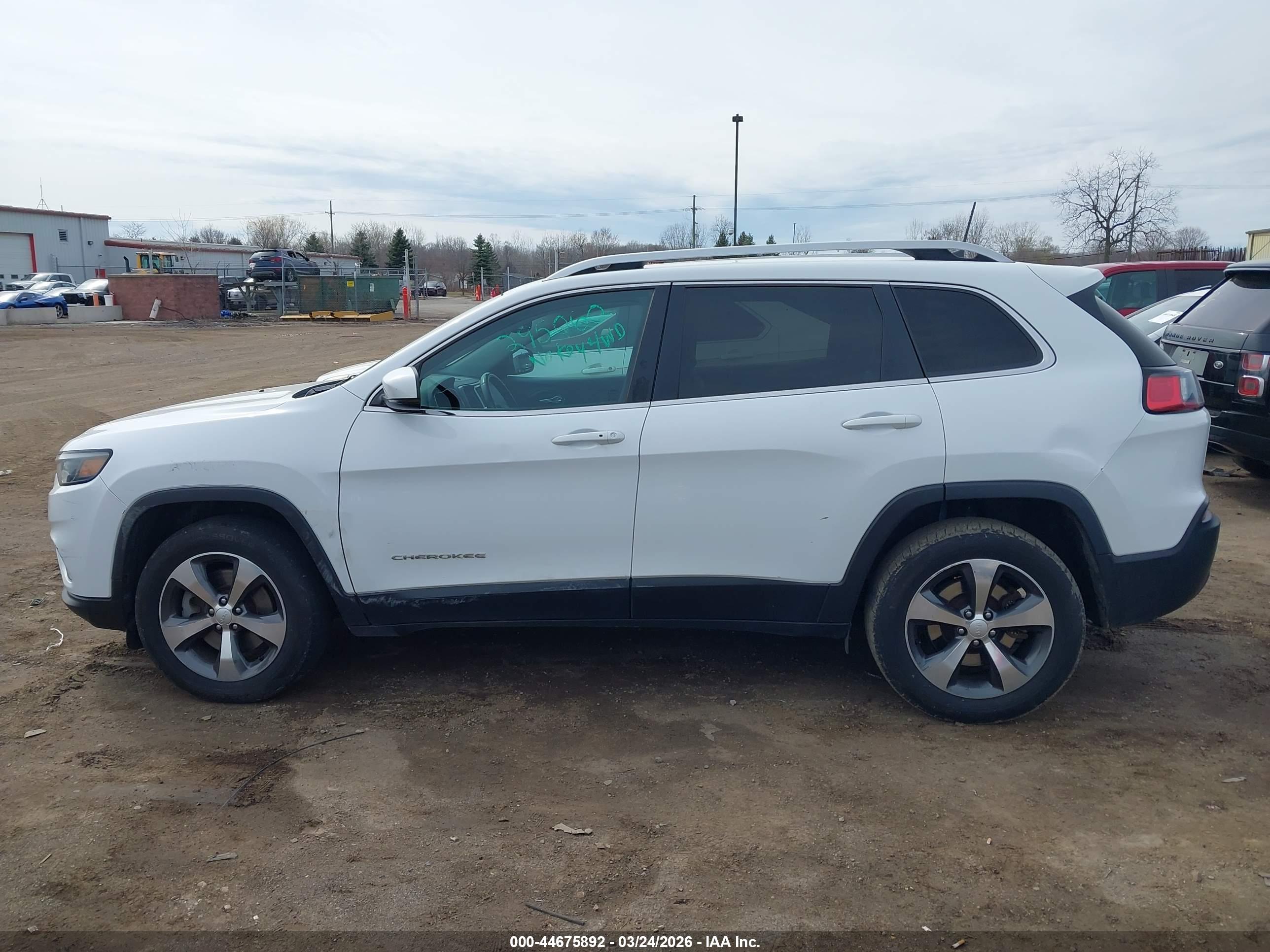 2019 JEEP CHEROKEE LIMITED 4X4