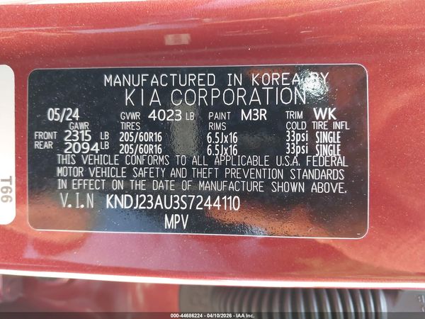 2025 KIA SOUL LX