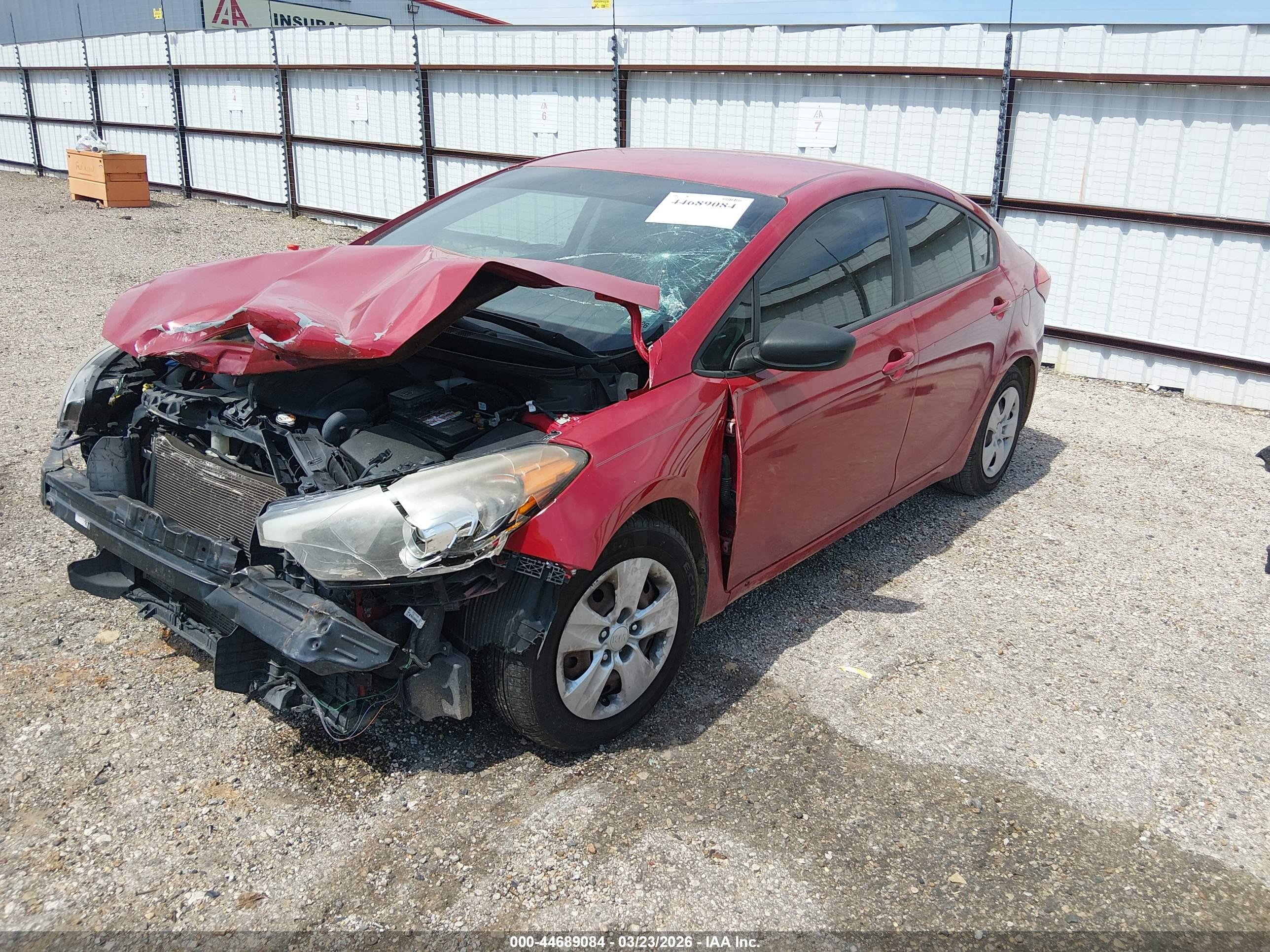 2016 KIA FORTE LX — I2