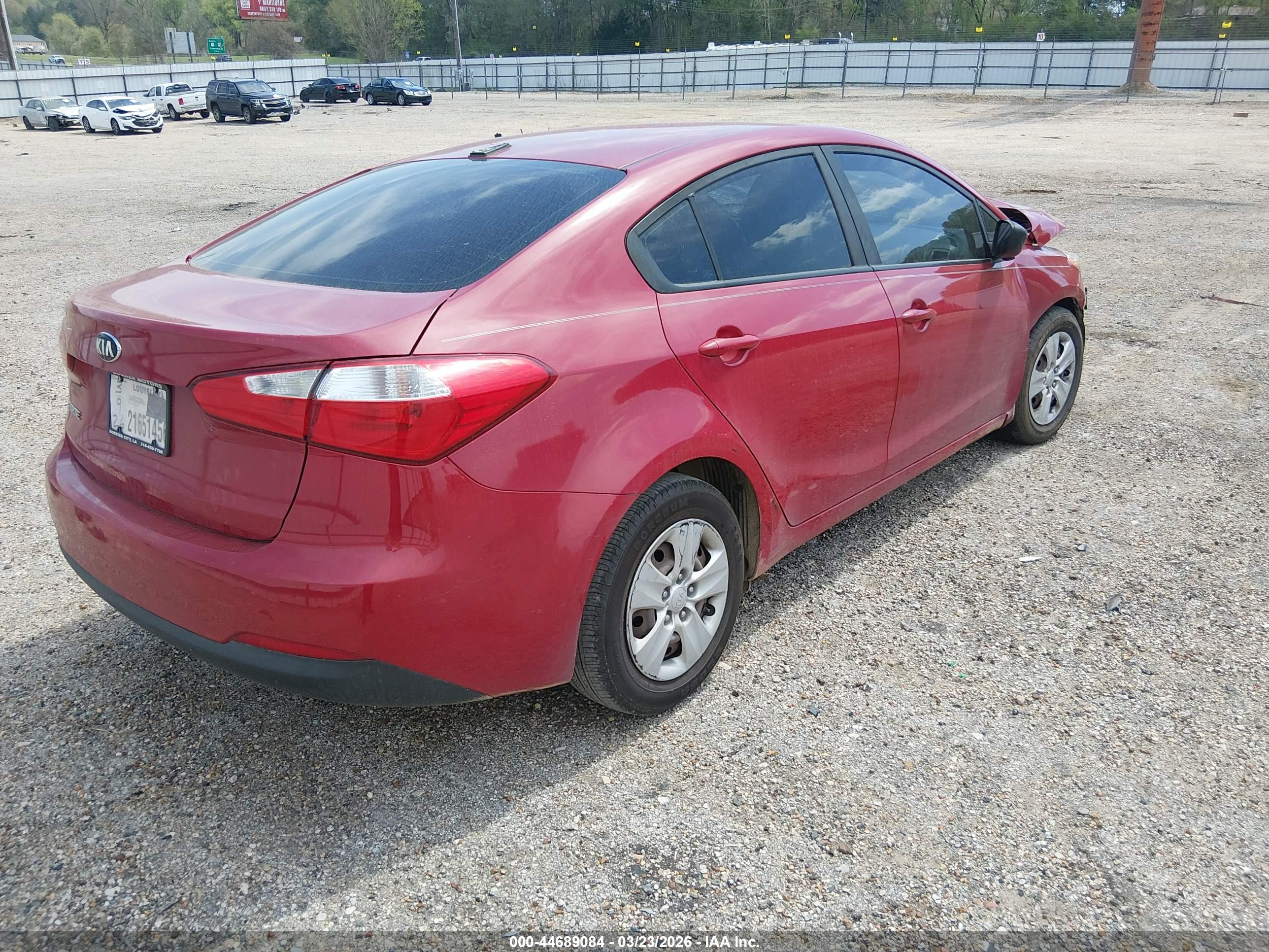 2016 KIA FORTE LX — I4