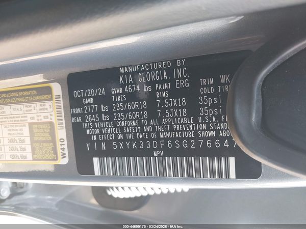 2025 KIA SPORTAGE EX — I9