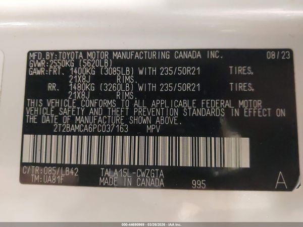 2023 LEXUS RX 350 PREMIUM PLUS