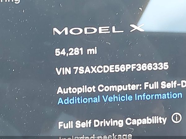 2023 TESLA MODEL X