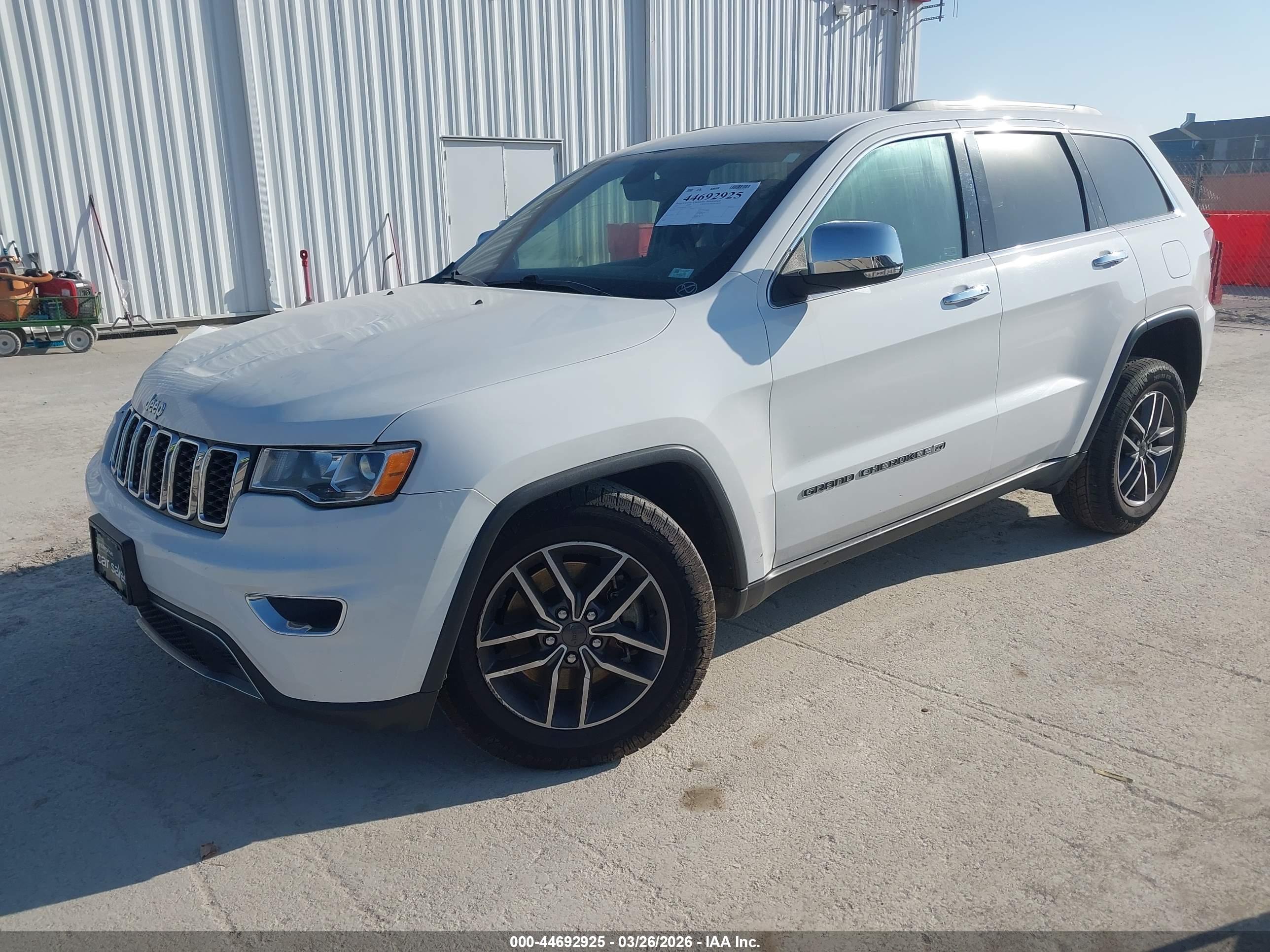 2022 JEEP GRAND CHEROKEE WK LIMITED 4X2