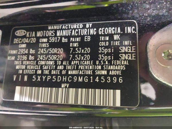 2021 KIA TELLURIDE SX