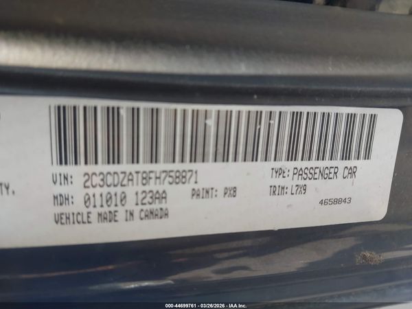 2015 DODGE CHALLENGER R/T