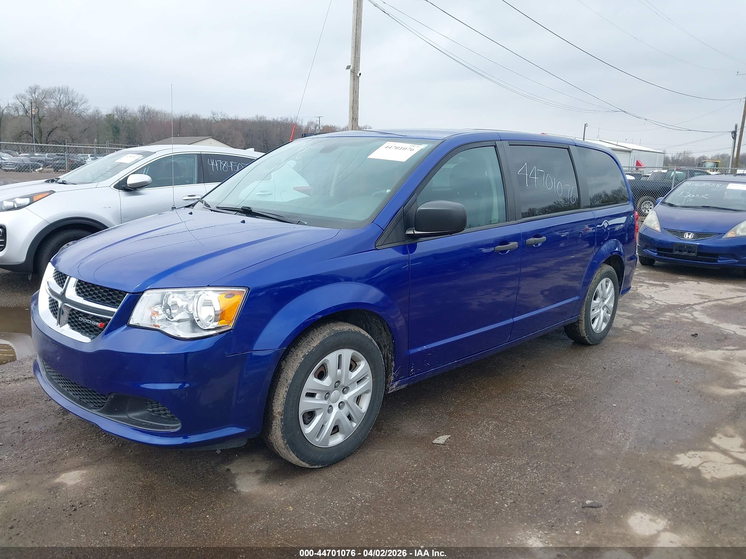 2019 DODGE GRAND CARAVAN SE — I2