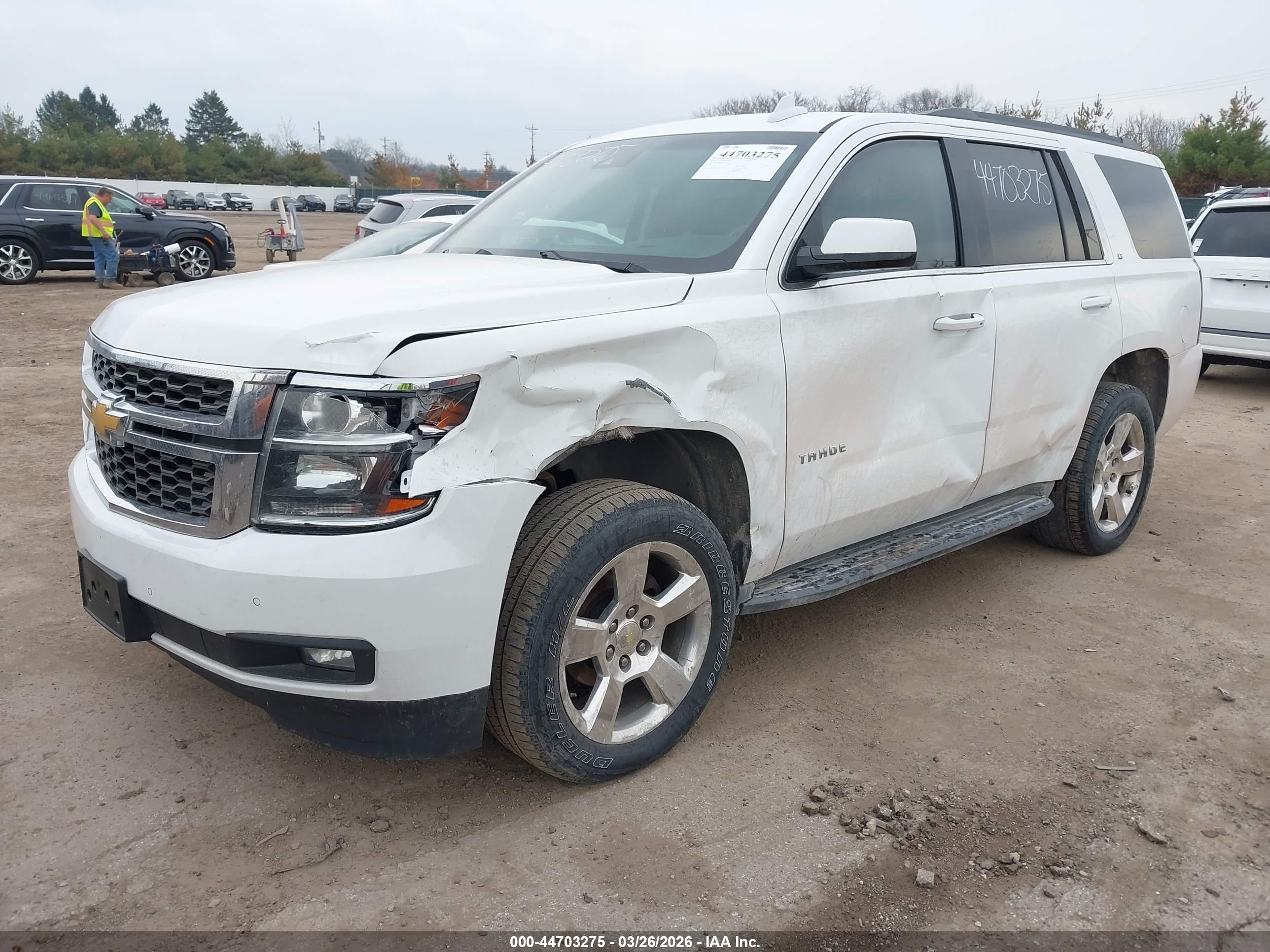 2016 CHEVROLET TAHOE LT — I2