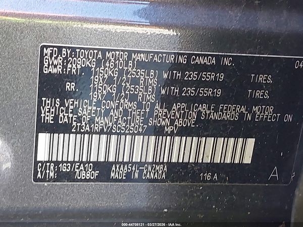 2025 TOYOTA RAV4 XLE PREMIUM