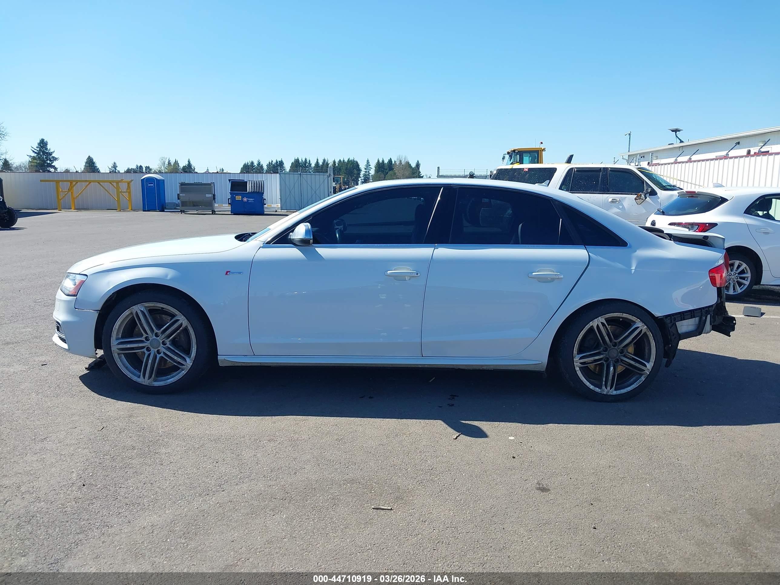 2016 AUDI S4 3.0T PREMIUM PLUS