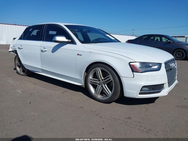 2016 AUDI S4 3.0T PREMIUM PLUS