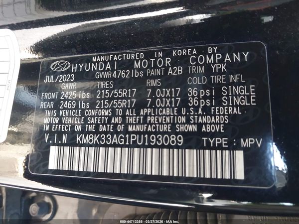 2023 HYUNDAI KONA ELECTRIC SEL