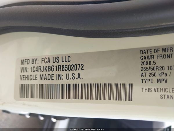 2024 JEEP GRAND CHEROKEE L LIMITED 4X4