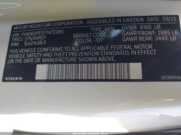 2026 VOLVO XC90