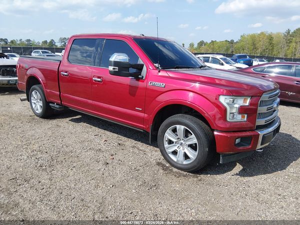 2017 FORD F-150 PLATINUM