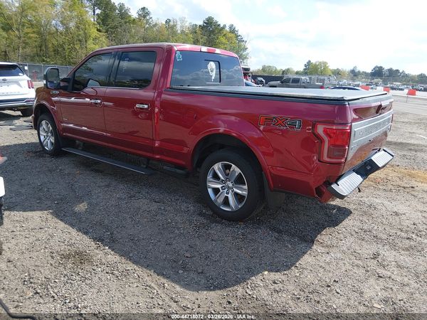 2017 FORD F-150 PLATINUM