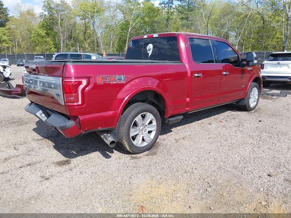 2017 FORD F-150 PLATINUM