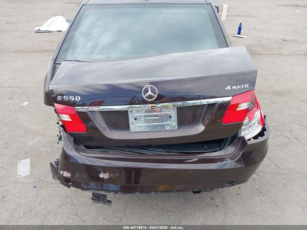 2010 MERCEDES-BENZ E 550 E550 4-MATIC