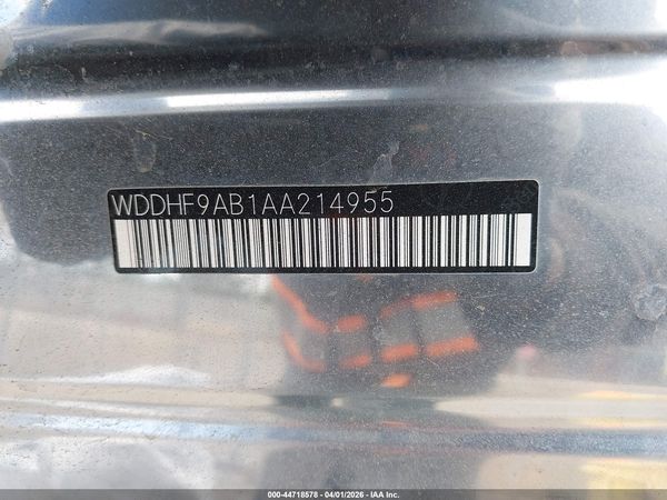 2010 MERCEDES-BENZ E 550 E550 4-MATIC